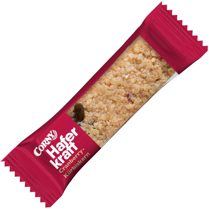 Corny Müsliriegel Haferkraft Cranberry-Kürbiskern 140g - Image 2