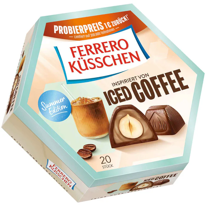 Ferrero Sommer Küsschen Iced Coffee Limited Edition 190g