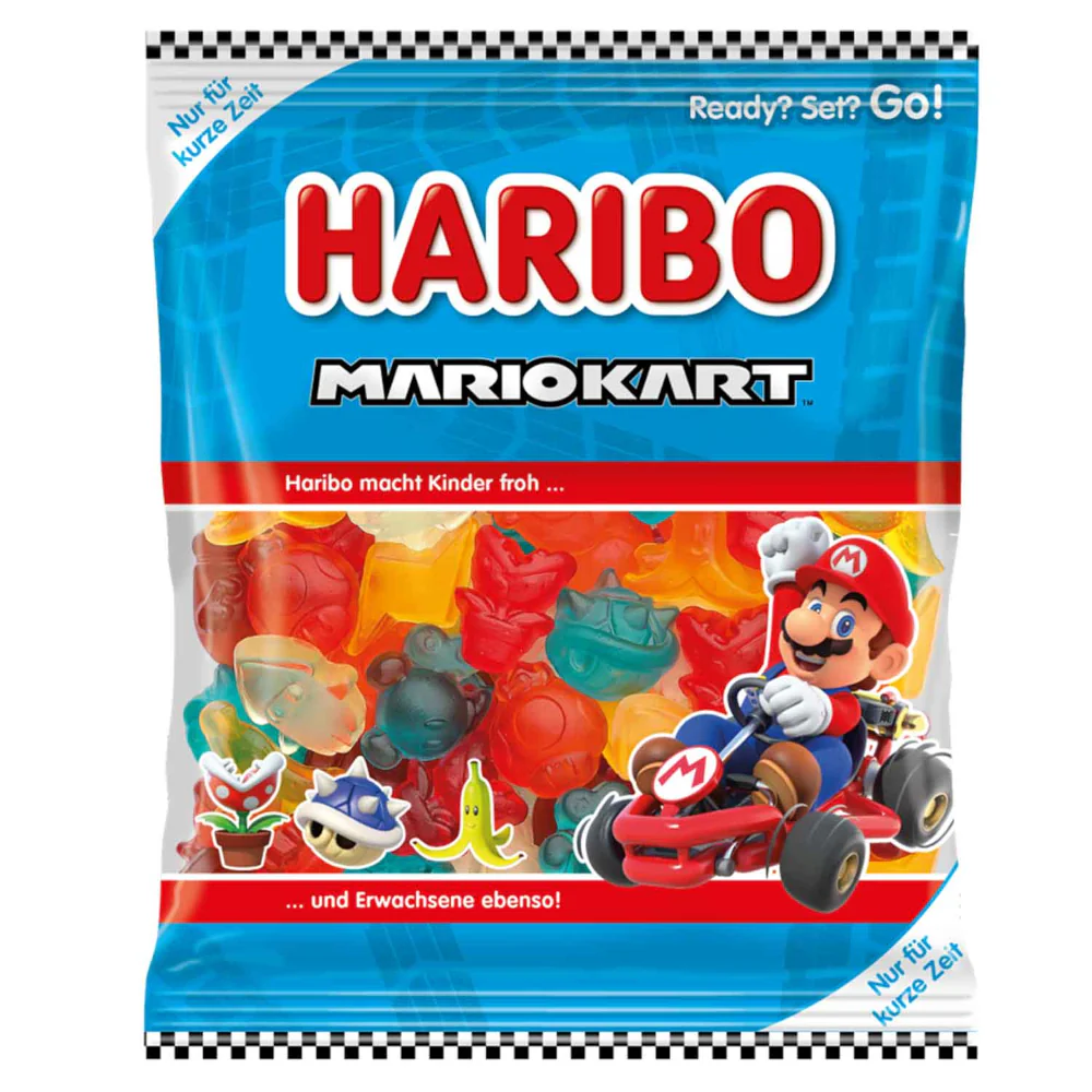 HARIBO Mario Kart, Limited Edition 160g / 5.64oz