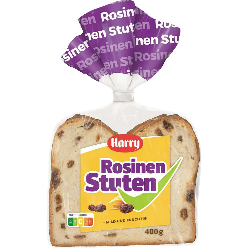 Harry Rosinenstuten, HefegebÀck 400g / 14.1oz