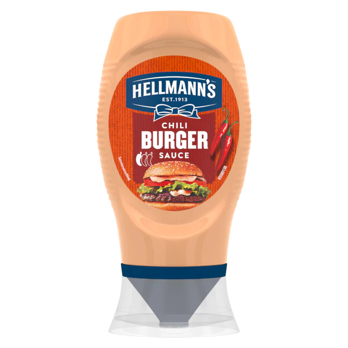 HELLMANN´S Chili Burger Sauce 250ml / 8.45 fl. oz.