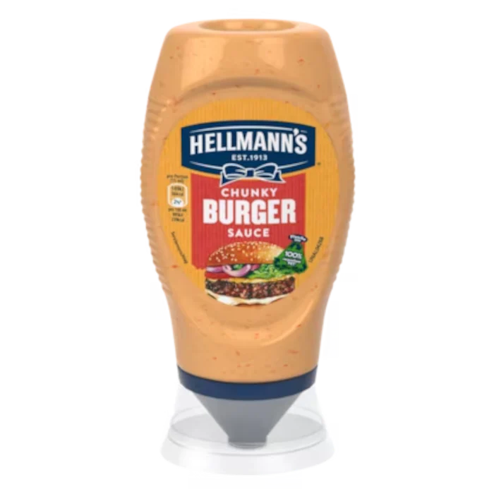 HELLMANN´S Chunky Burger Sauce 250ml / 8.45 fl. oz.