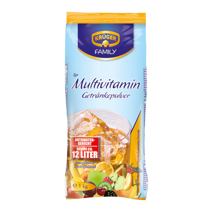 KRÜGER FAMILY Getränkepulver Multivitamin 1kg / 2.2lbs