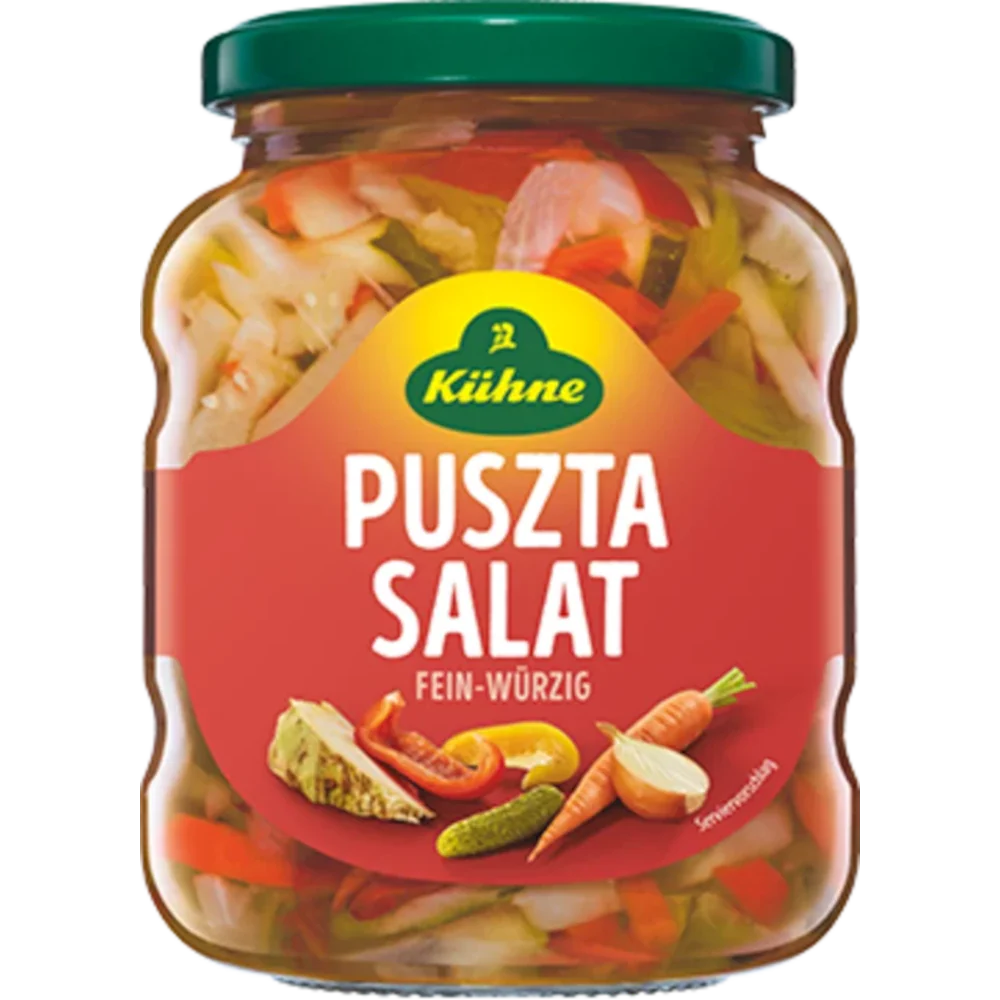 Kühne Puszta Salat Fein-Würzig 370ml / 12.51fl.oz.