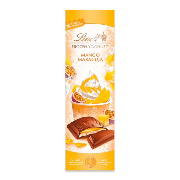 Lindt Frozen Yoghurt Mango Maracuja Tafel 100g / 3.52oz