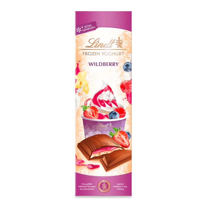 Lindt Frozen Yoghurt Wildberry Tafel 100g / 3.52oz