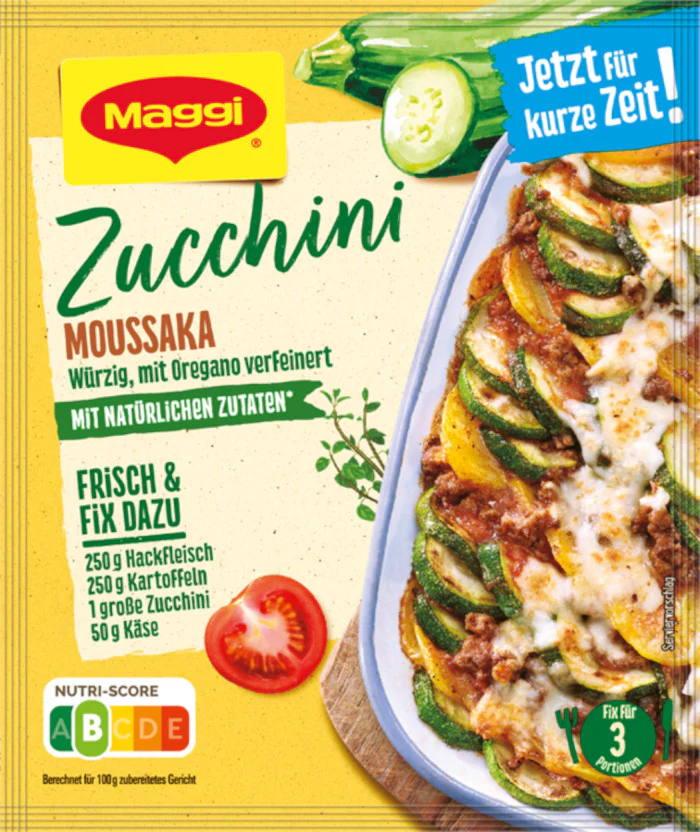 Maggi Fix fĂĽr Zucchini Moussaka 41g / 1.44oz