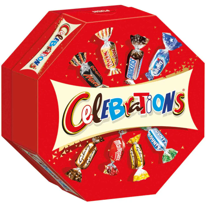 Mars Celebrations Schokoladen-Pralinen 186g / 6.56oz