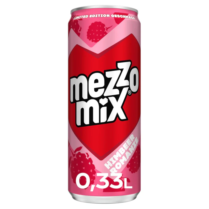 Mezzo Mix Himbeer-Romanze Erfrischungsgetränk 330 ml / 11.16 fl. oz.