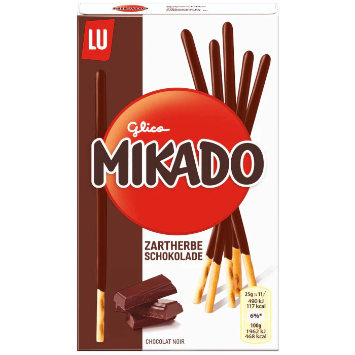 Mikado KeksstÀbchen mit Zartherber Schokolade 75g / 2.64oz