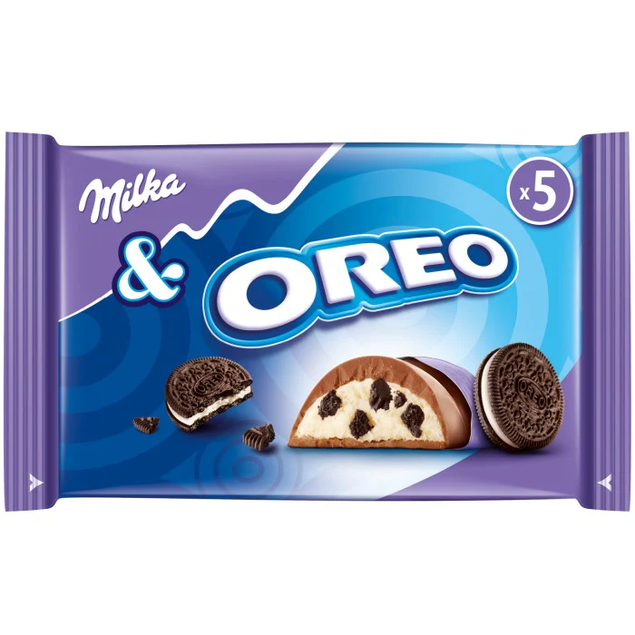 Milka Oreo Original Schokoriegel 5 Stück 185g / 6.52 oz