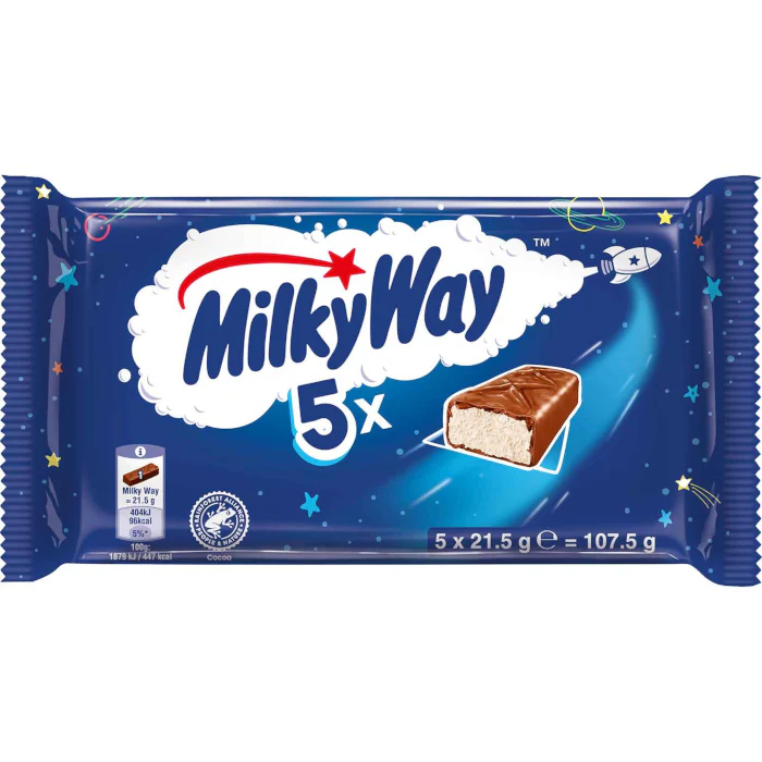 Milky Way Schokoladenriegel mit Candy-Creme 107,5g