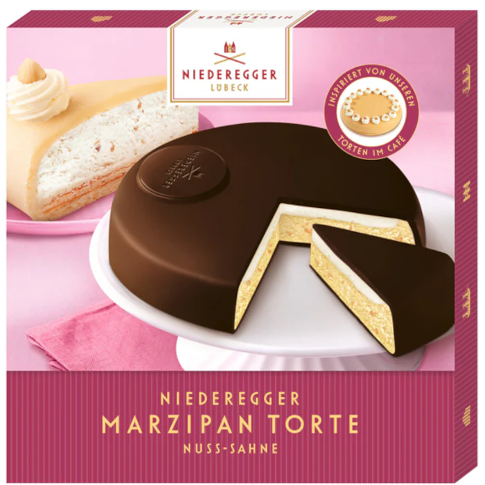 Niederegger Marzipan Torte Nuss-Sahne 185g / 6.52oz