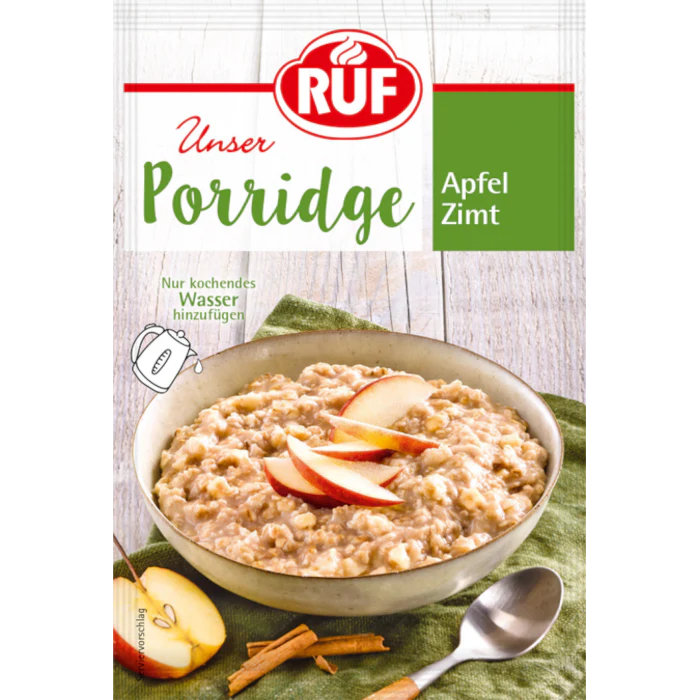 RUF Porridge Apfel Zimt 65g / 2.29oz