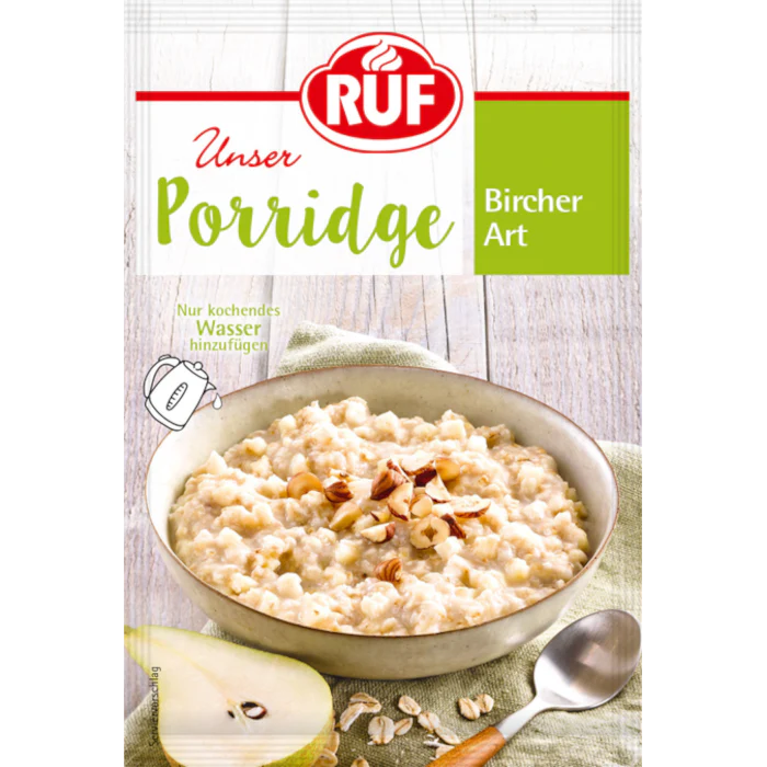 RUF Porridge Bircher Art 65g / 2.29oz