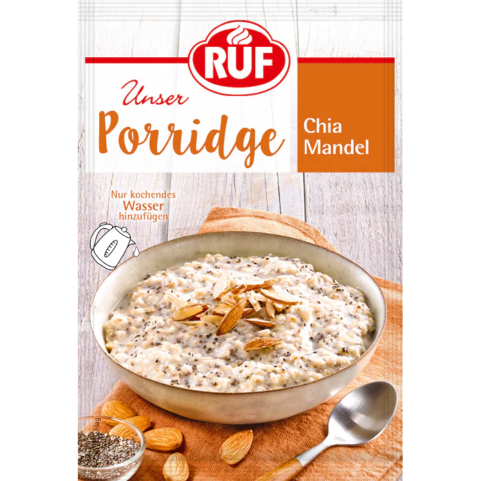 RUF Porridge Chia Mandel 65g / 2.29oz