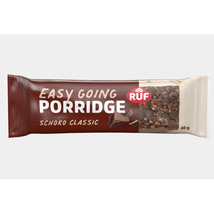 RUF Porridge Riegel Schokolade Classic 40g / 1.41oz