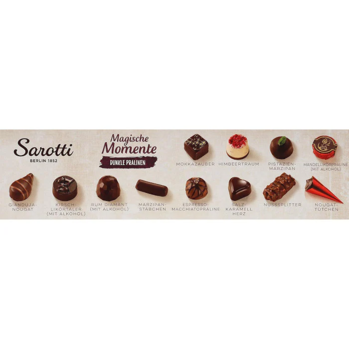 Sarotti Magische Momente Dunkle Pralinen 210g / 7.4oz - Image 2
