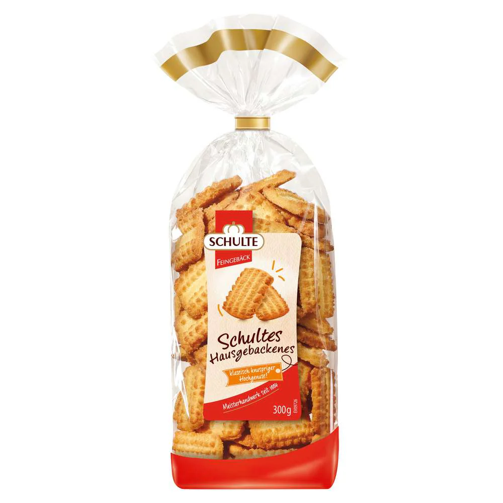 Schulte Hausgebackenes Knuspriges MĂŒrbegebĂ€ck 300g / 10.58oz