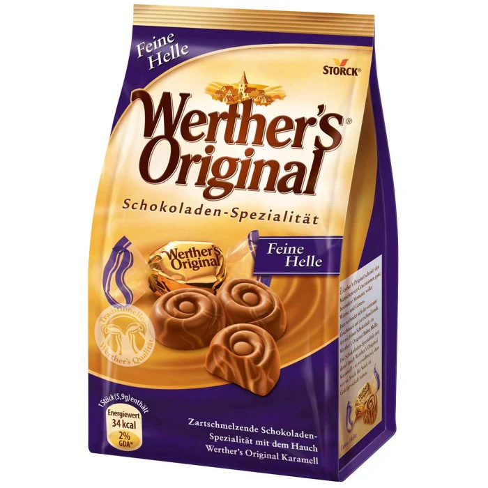 Storck Werthers Original Schokoladen-SpezialitÀt Feine Helle 153g